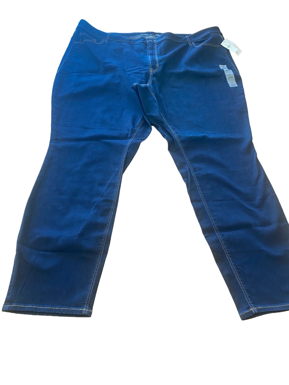 Old Navy Women's Blue Rockstar Super Skinny Mid-Rise 30 Long NWT Jeans